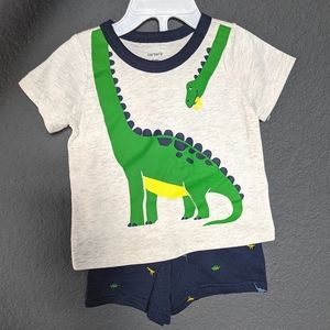 NEW Dino Outfit 6m